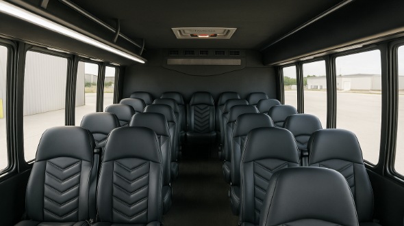 20 Passenger Minibus Interior