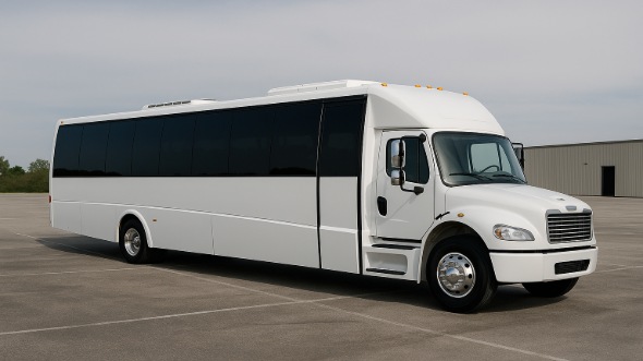 Exterior of Eagle Mountain Party Bus Company's 30 Passenger Party Bus in Eagle Mountain