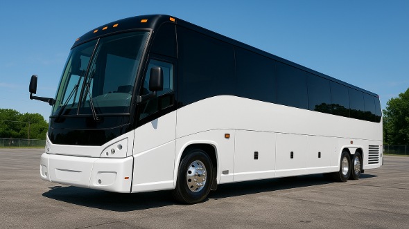Exterior of Riverton Party Bus Company's 50 Passenger Party Bus in Riverton