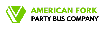 american fork party bus company logo