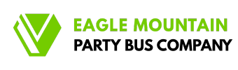 eagle mountain party bus company logo