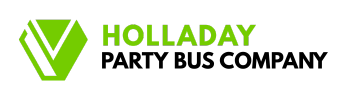 holladay party bus company logo