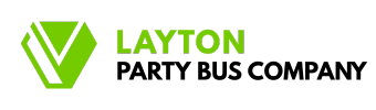 layton party bus company logo