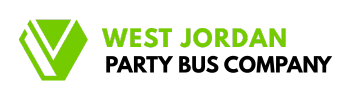 west jordan party bus company logo